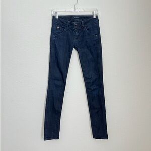 Hudson dark blue skinny jeans 24